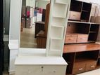 White S Modern Melamine Dressing Table