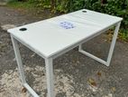 White Smart Office Table 4x2ft