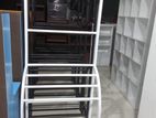 white towel rack (N-25)
