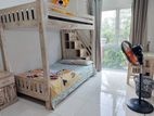 White Wash Teak Bunk Bed