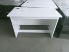 White Writing Table with Cupboard