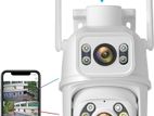 Wifi Dual Lens CCTV Camera