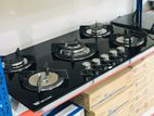 Wilson 5 Burner Gas Stove Black