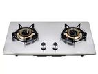 Wilsonic 2 Burner Stainless Steel Gas Top Cooker