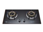 Wilsonic 2 Burner Tempered Glass Hob