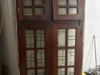 Window with Frame - Mahogany