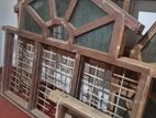 Wooden Windows with Doors