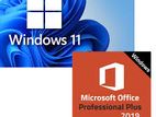 WINDOWS PRO10-11 Ms OFFICE 2021-19 LICENCE KEYs SOFTWARE INSTL