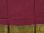 Wine Pure Chettinad Cotton Saree