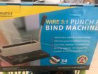 Wire Punch and Bind Machine