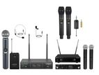 Wireless Dual Handheld Microphone Systems Rent