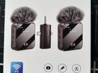Wireless Dual Mic F11-2