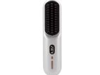 Wireless Hair Straightening Comb,Temperature Adjustable Chargeable USB