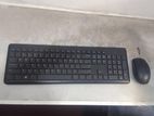 Wireless Keyboard with Mouse Combo