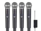 Wireless Microphone 4 Mic