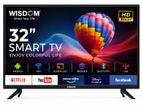 Wisdom 32" Inch Smart LED Frameless TV