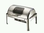With Glass Chafing Dish