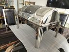 With Glass Chafing Dish