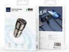 WIWU WI-QC012 USB-A+USB-C 95W Geek Car Charger