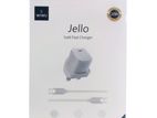 Wiwu Wi-U016 Jello 20 W -C to Pd Gan Fast Charger Titanium(new)