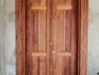 Solid Wooden House Door
