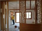 Wood Partition Work - Nawala