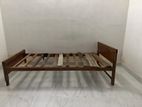 Wood Single Bed