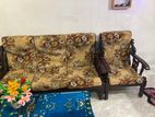 Wood Sofa Set