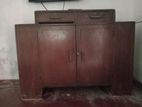 Wood Storage Cabinet