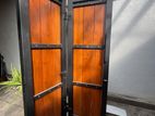 Wood (Teak) and Metal Folding Gates