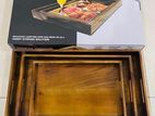 Wood Food Tray