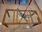 Wooden Arm Chair Set 3 Pieces