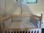 Wooden Baby Cot