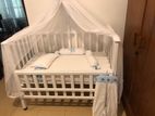 Wooden Baby Cot