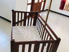 Wooden Baby Cot