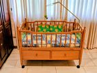 Wooden Baby Cot