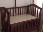 Wooden Baby Cot