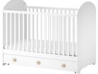 Wooden baby cot
