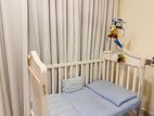 Wooden Baby Cot