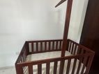 Wooden Baby Cot