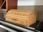 wooden bread box for sale