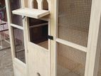 Wooden Bird Cage
