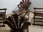Wooden Chair Set