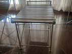 Wooden Chairs / Table with Aluminum Fittings