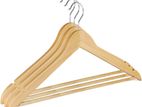 Wooden Cloth Hanger 3PCs Set 360 Degree Rotation