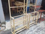 Wooden cloth racks