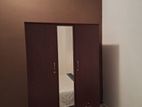 Wooden Cupboard - 3 Door with Mirror