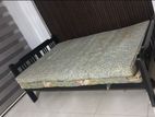 Wooden Damro Bed 6ft*4ft with Two Mattress