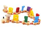 wooden Digital Number Train Toy