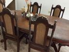 Wooden Dining Table with Chairs